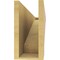 Ekena Millwork 6"W x 36"D x 12"H Thin Burlington Rough Cedar Woodgrain TimberThane Corbel, Primed Tan CORUR06X36X12BURRCPR - alternate 3